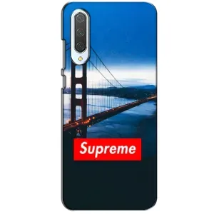 Чехол для Xiaomi CC9 с картинкой Supreme (AlphaPrint) (Стиль Supreme)