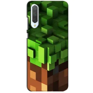 Чохол Майнкрафт на Xiaomi CC9 (AlphaPrint) Minecraft (текстура Майнкрафт)