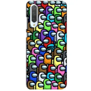 Чохли Амонг Ас для Xiaomi CC9 (AlphaPrint) (Убитий)