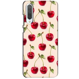 Чехлы с Фруктами для Xiaomi CC9 (VPrint) (Вишня)