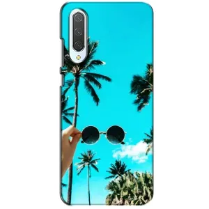 Силиконовый чехол с КАРТИНКАМИ лето для Xiaomi CC9 (AlphaPrint) (Взгляд лето)