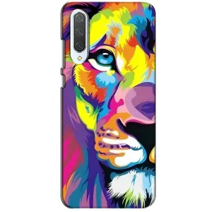 Чехол со Львом для Xiaomi CC9 (VPrint) (Яркий Лев)