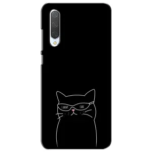 Чехол с принтом «Равнодушный кот» для Xiaomi Mi CC9e