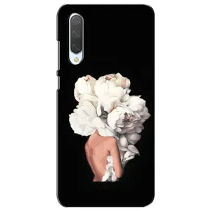 Чехлы (ART) Цветы на Xiaomi Mi CC9e (VPrint) (Білі квіти)