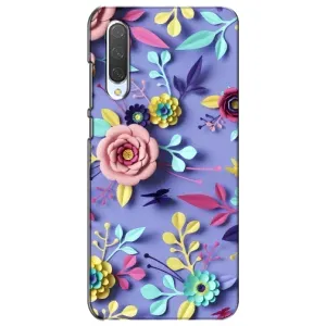 Чохли з квітами для Xiaomi Mi CC9e (VPrint) (Дизайн квітів)