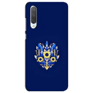 Чехлы для Xiaomi Mi CC9e  Укр. Символика (AlphaPrint) (Цветочный Герб)