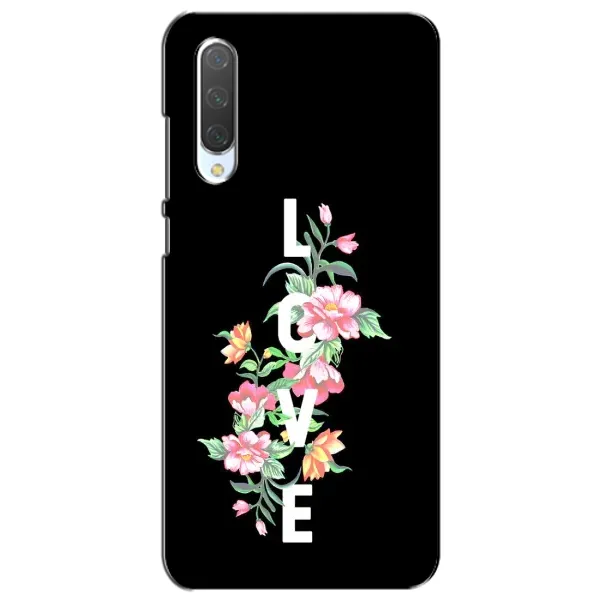 Чехол с принтом «Цветы LOVE» для Xiaomi Mi CC9e