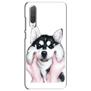 Чехлы с собаками для Xiaomi Mi CC9e (VPrint) (Довольный Хаски)