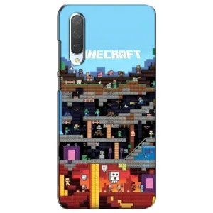 Чохол Майнкрафт на Xiaomi Mi CC9e (AlphaPrint) Minecraft (фон Minecraft)