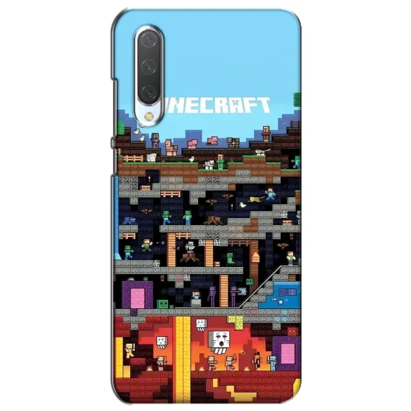Чехол с принтом «фон Minecraft» для Xiaomi Mi CC9e