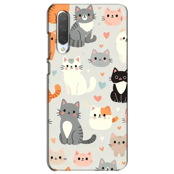 Чехол с принтом «Коллаж котов» для Xiaomi Mi CC9e