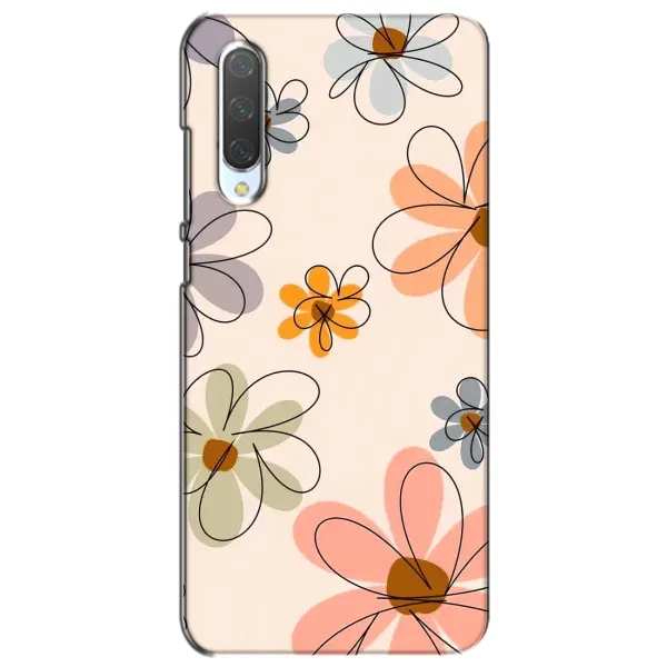 Чехол с принтом «Разноцветные цветы» для Xiaomi Mi CC9e