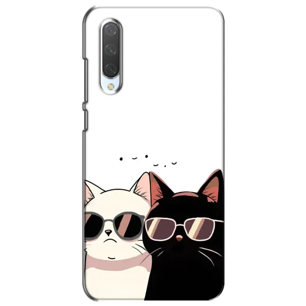 Чехол с принтом «Коты в очках» для Xiaomi Mi CC9e