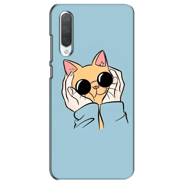Чехол с принтом «Котик в очках» для Xiaomi Mi CC9e
