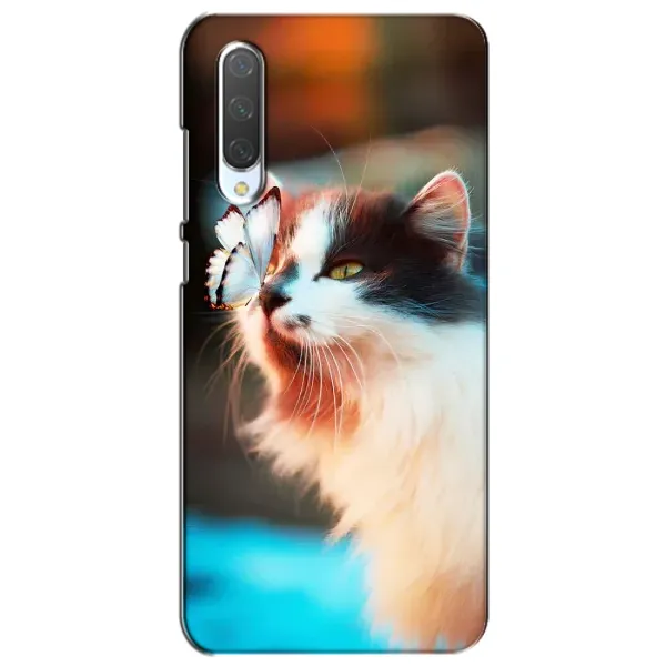 Чехол с принтом «Котик с бабочкой» для Xiaomi Mi CC9e