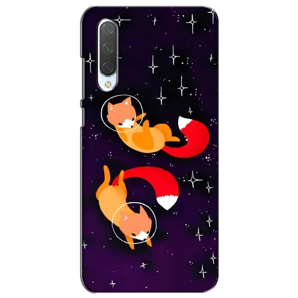 Чехол с принтом «Лисички космонавты» для Xiaomi Mi CC9e