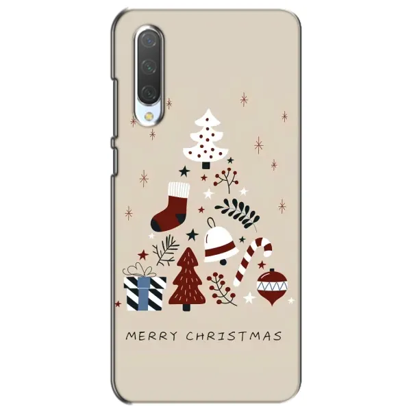 Чехол с принтом «Merry Christmas» для Xiaomi Mi CC9e Чехол с принтом «Merry Christmas» для Xiaomi Mi CC9e