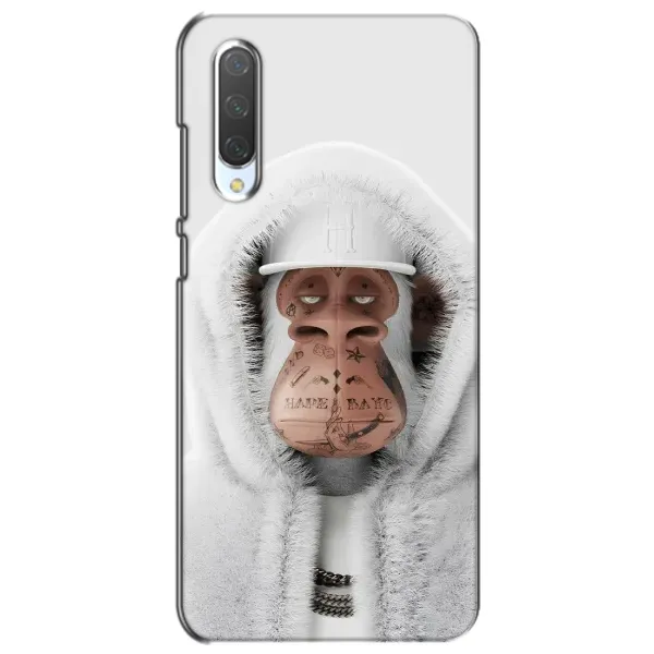 Чехол с принтом «обезьяна NFT в тату» для Xiaomi Mi CC9e