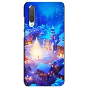 Рождественские Чехлы для Xiaomi Mi CC9e (VPrint) (Рождественский город)