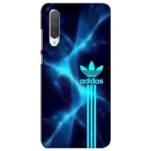 Чехлы Адидас для Xiaomi Mi CC9e (AlphaPrint) (Синий Адидас)
