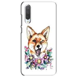 Чехлы с картинкой Лисички для Xiaomi Mi CC9e (VPrint) (Веселая лисичка)