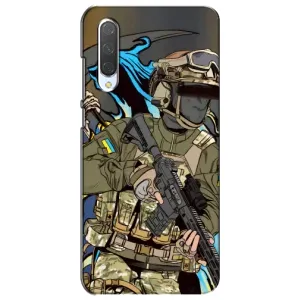 Чехлы с картинкой ЗСУ для Xiaomi Mi CC9e (AlphaPrint) (Воин ВСУ)