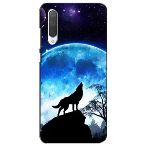 Защитные чехлы для Сяоми Ми CC9e (AlphaPrint) (ХИТ продаж) ВОЛК (Волк на луну)