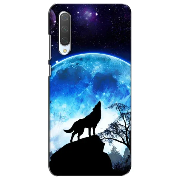 Чехол с принтом «Волк на луну» для Xiaomi Mi CC9e