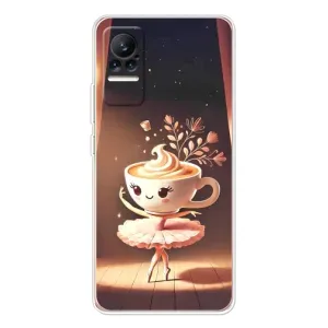 Чехол с мемом Тралалело тралала на Xiaomi Civi 1S (Балерина капучина)