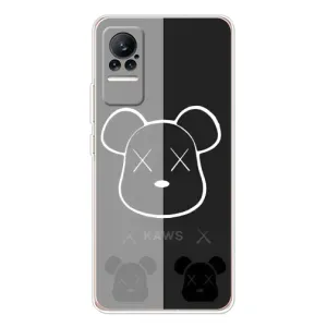 Чехлы для Xiaomi Civi 1S - Bearbrick Louis Vuitton (PREMIUMPrint) (БеарБрик глаза)