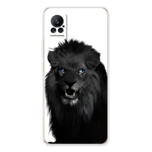 Чехлы с картинками животных Xiaomi Civi 1S (Черный ЛЕВ)