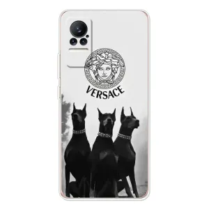 Чехлы VERSACE для Сиви 1С (PREMIUMPrint) (Доберман Версаче)