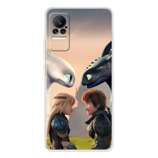 Чехол с принтом «Иккинг и Астрид» для Xiaomi Civi 1S Чехол с принтом «Иккинг и Астрид» для Xiaomi Civi 1S