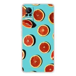 Чехлы с Фруктами для Xiaomi Civi 1S (VPrint) (Грейпфрут)