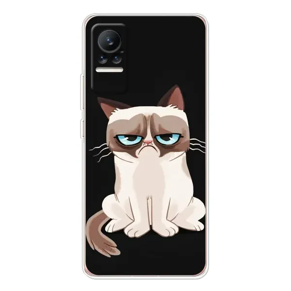 Чехол с принтом «Грустный кот» для Xiaomi Civi 1S Чехол с принтом «Грустный кот» для Xiaomi Civi 1S