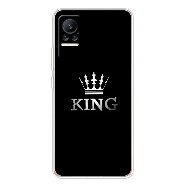 Чехол с принтом «KING» для Xiaomi Civi 1S
