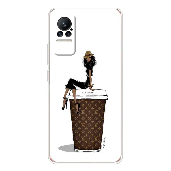 Чехол с принтом «кофе LOUIS VUITTON» для Xiaomi Civi 1S