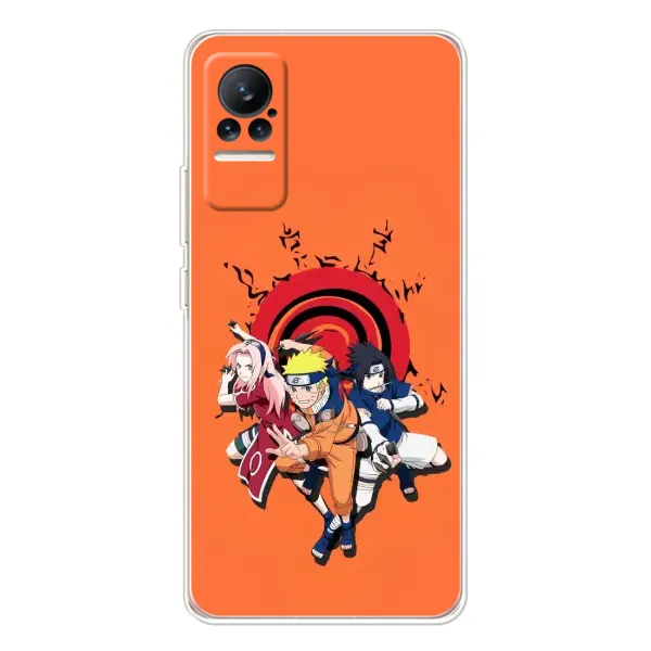 Чехол с принтом «команда Наруто» для Xiaomi Civi 1S