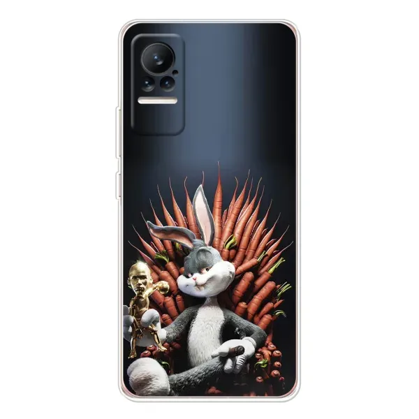 Чехол с принтом «Король Кролик» для Xiaomi Civi 1S