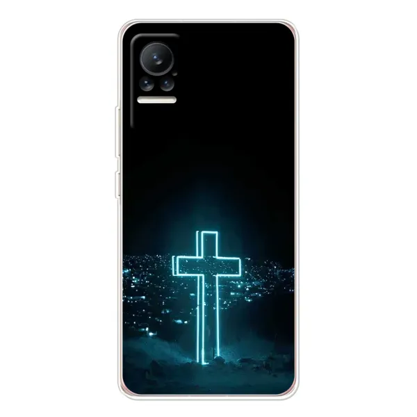 Чохол з принтом «Хрест і місто» для Xiaomi Civi 1S