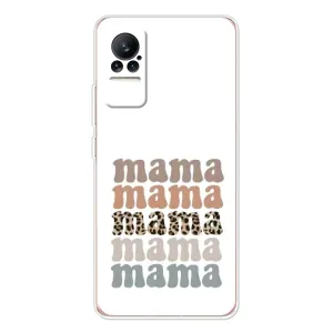 Чехлы для мамы на Xiaomi Civi 1S (Текстовый коллаж мама)