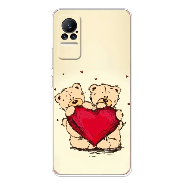 Чехол с принтом «Медвежонки» для Xiaomi Civi 1S