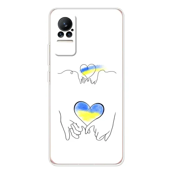 Чехол с принтом «Мир Украине» для Xiaomi Civi 1S