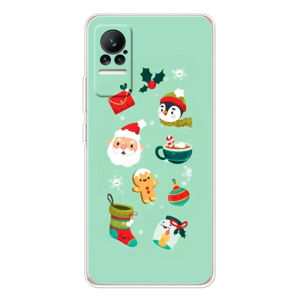 Чехол с принтом «Настроение НГ» для Xiaomi Civi 1S