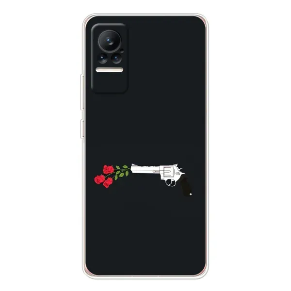 Чехол с принтом «Неожиданные цветы» для Xiaomi Civi 1S