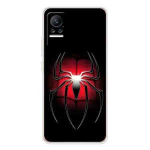 Чехол с человеком пауком для Xiaomi Civi 1S - (AlphaPrint) (Паук марвел)