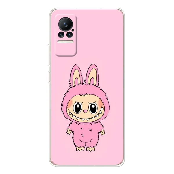 Чехол с принтом «Розовый Лабубу» для Xiaomi Civi 1S
