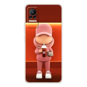 Крутые Чехлы Луи Виттон для Xiaomi Civi 1S (AlphaPrint) (С Кофе)