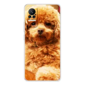 Чехлы с собаками для Xiaomi Civi 1S (VPrint) (Щенок Бишон)