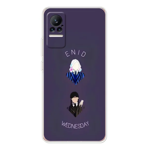 Чехол с принтом «Уэнздей и подруга» для Xiaomi Civi 1S